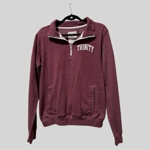 TRINITY UNIVERSITY QUARTER-ZIP SWEATER